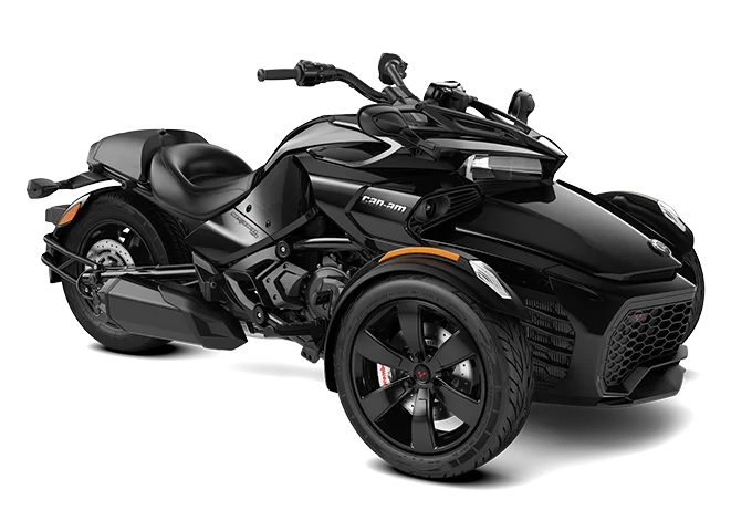 productfoto van de 2020 Can-am spyder f3 steel black metallic