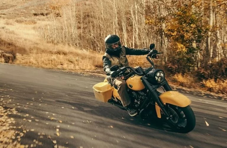 actiefoto van de 2023-harley-davidson-road-king-special-toermotor