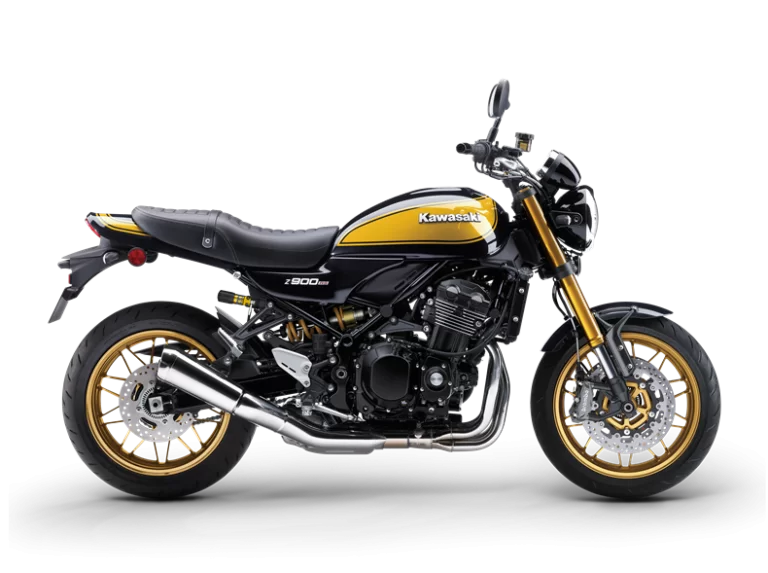 Productfoto geelzwarte Kawasaki Z900 RS SE