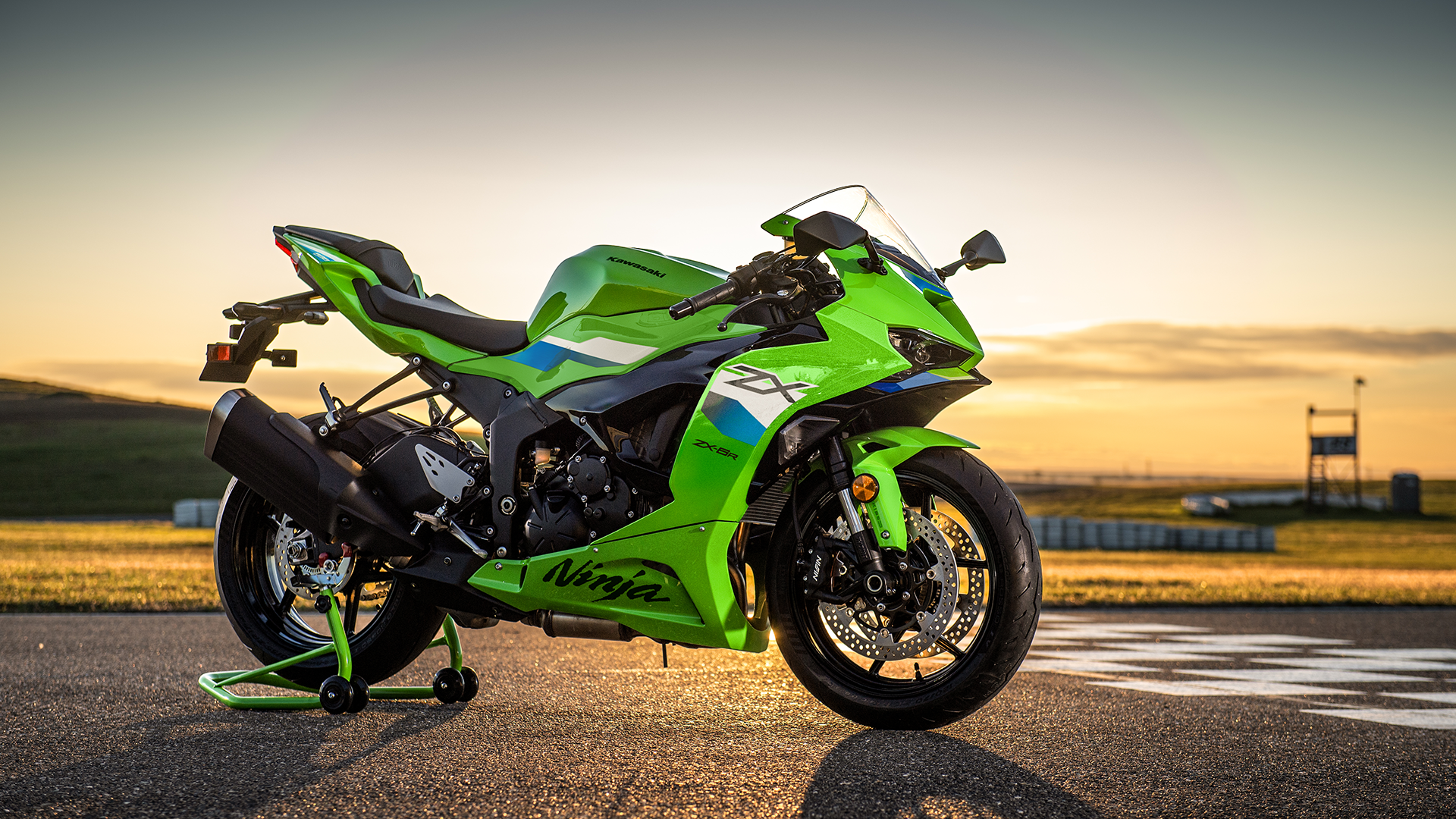 2026 Kawasaki ZX-6R op het circuit