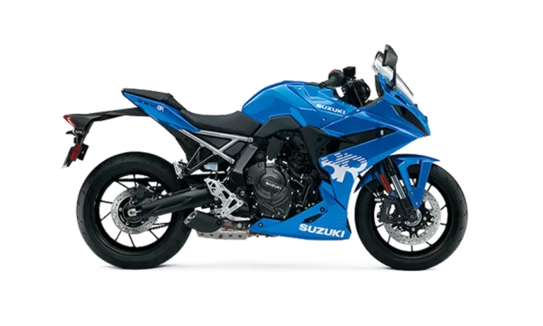 Blauwe GSX-8R