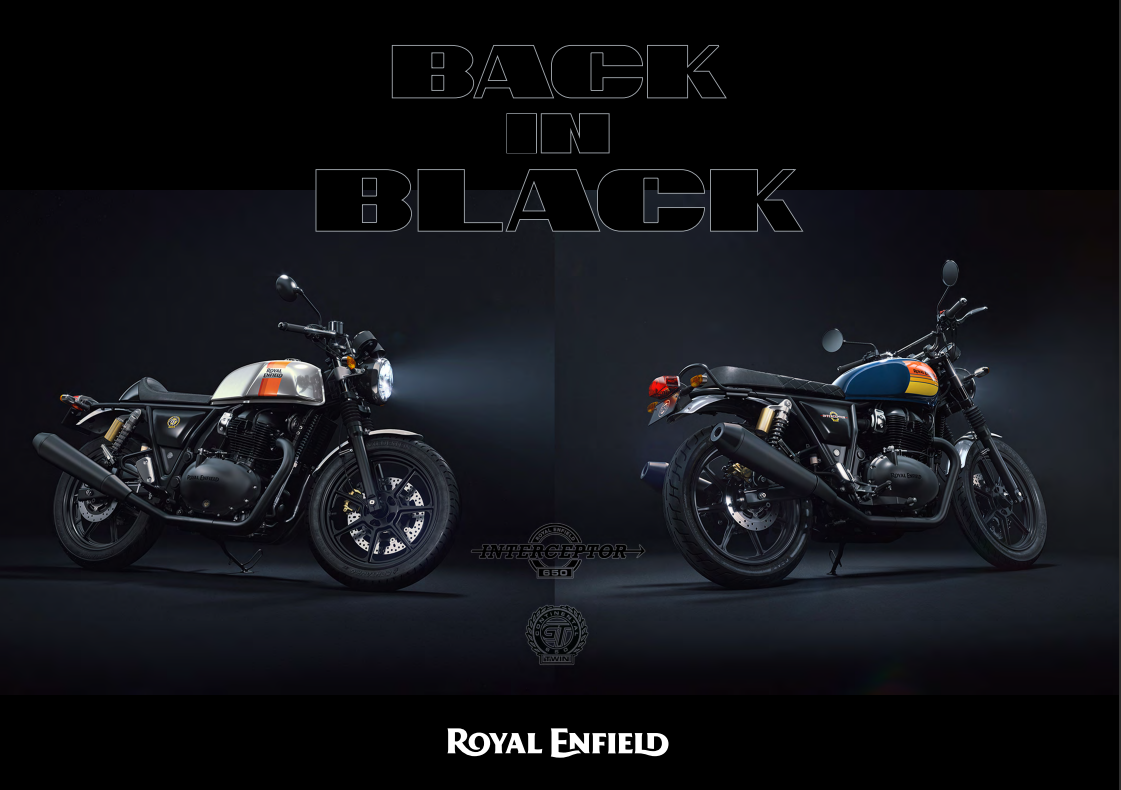 De nieuwste modellen van Royal Enfield de interceptor 650 en de continental 650 GT
