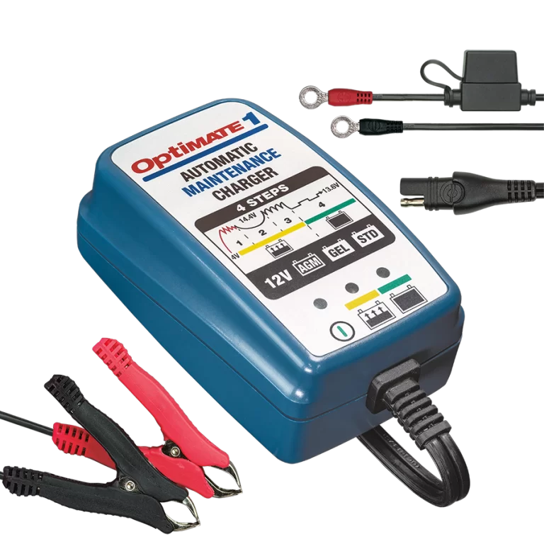 prodcutfoto van optimate batteryoplader