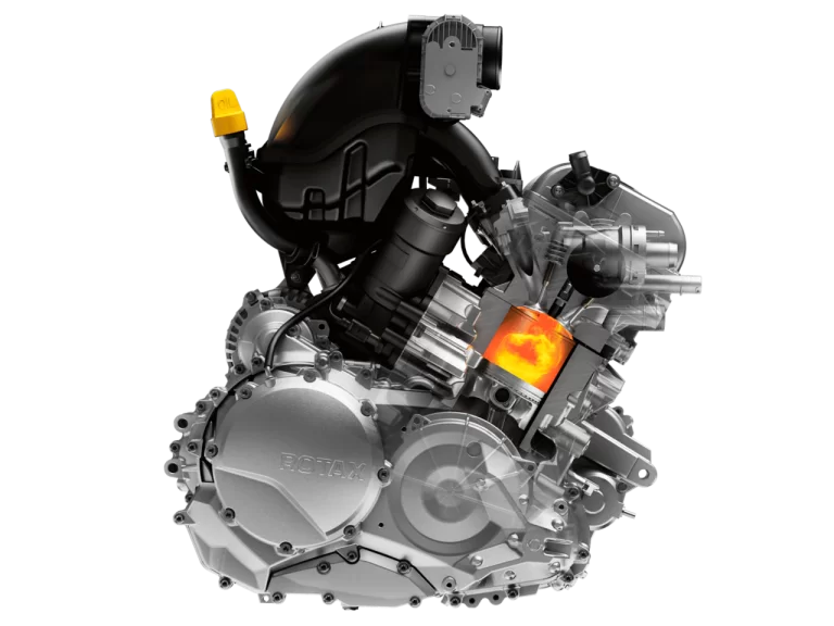 Motorblok van de Spyder