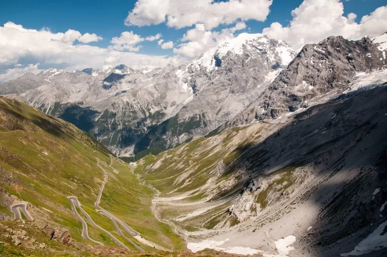 stelvio pas italie motorroute