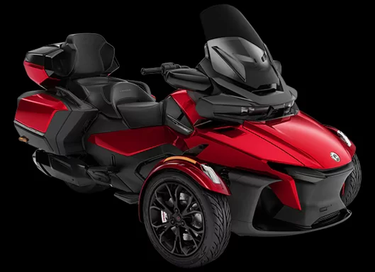 Can-Am Spyder RT limited driewieler in zwarte studio