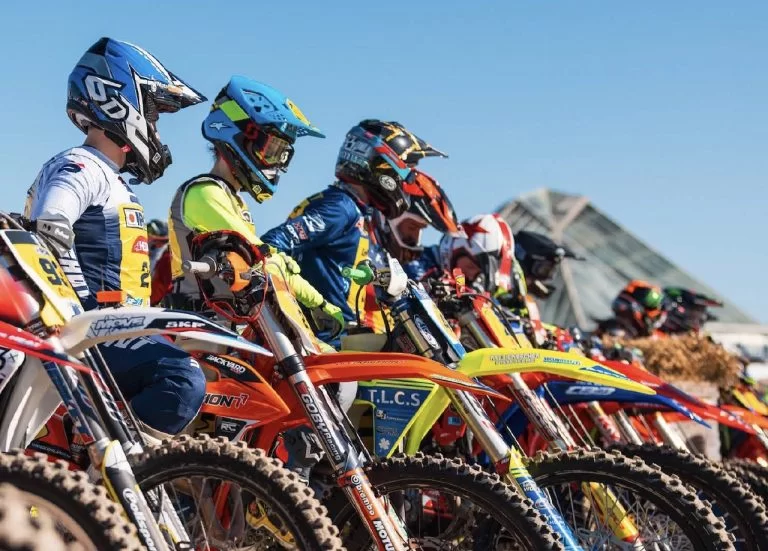 Motorcross event in frankrijk