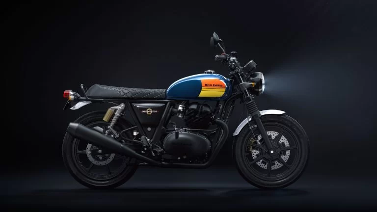 interceptor 650 barcelona blue