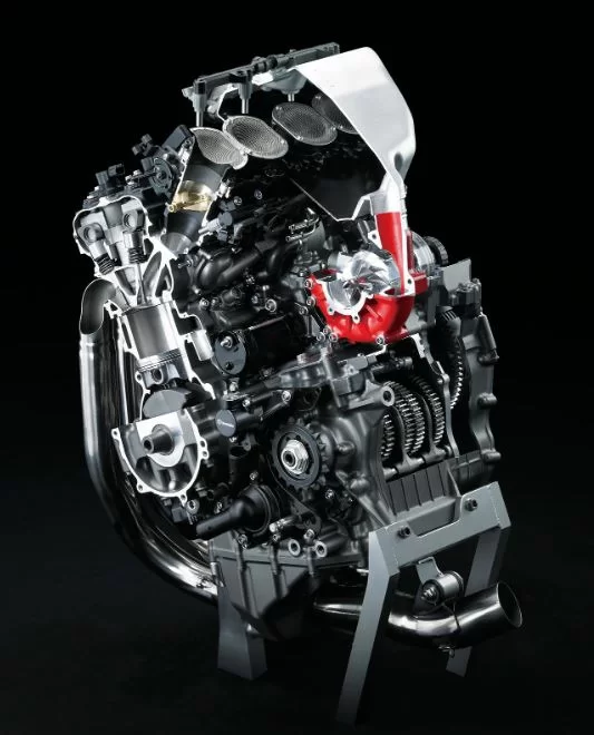 Motorblok van de H2R