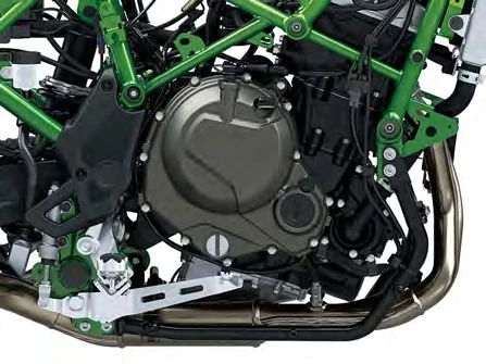 Nieuwe 649 cc paralleltwin van de Kawasaki KLE650 2027
