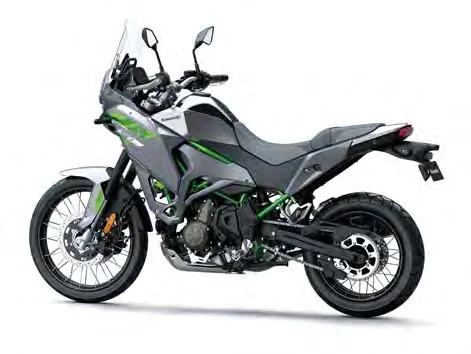 Kawasaki KLE650 SE 2027 schuin van achteren