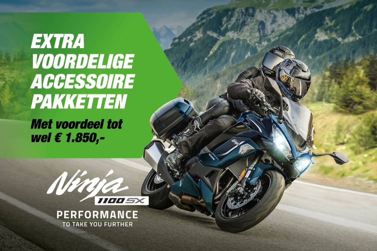 Kawasaki Ninja 1100SX accessoire actie banner