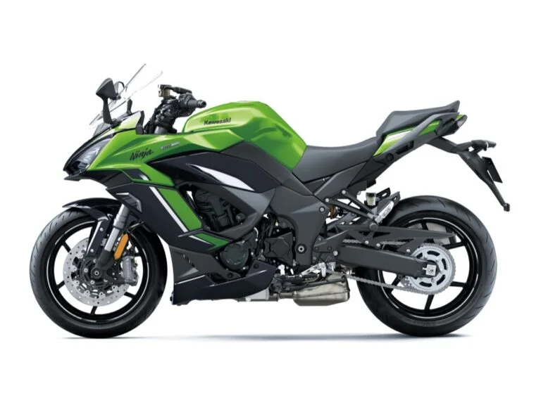 Kawasaki Ninja 1100SX SE 2027 Plasma Lime Green linkerzijde