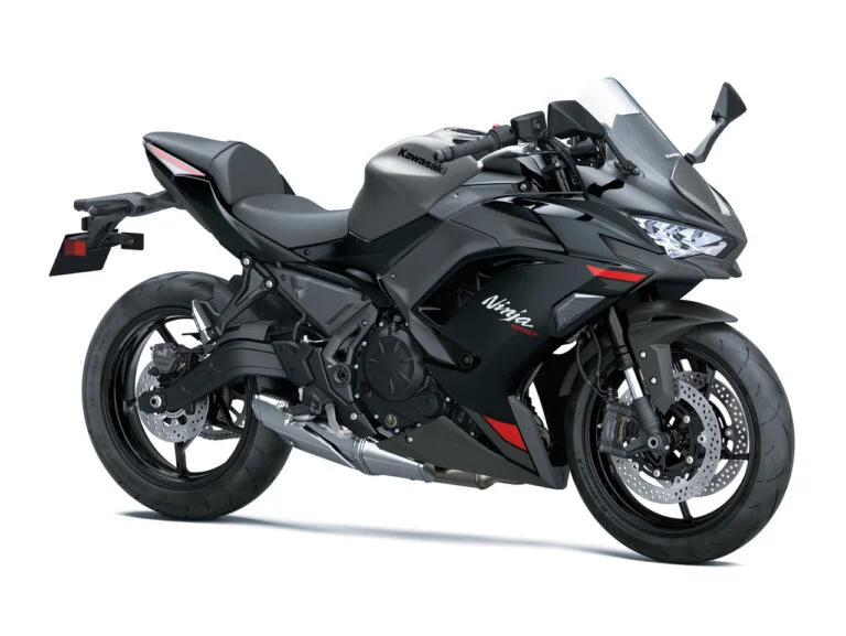 Kawasaki Ninja 650 2027 Metallic Matte Graphenesteel Gray en Metallic Spark Black
