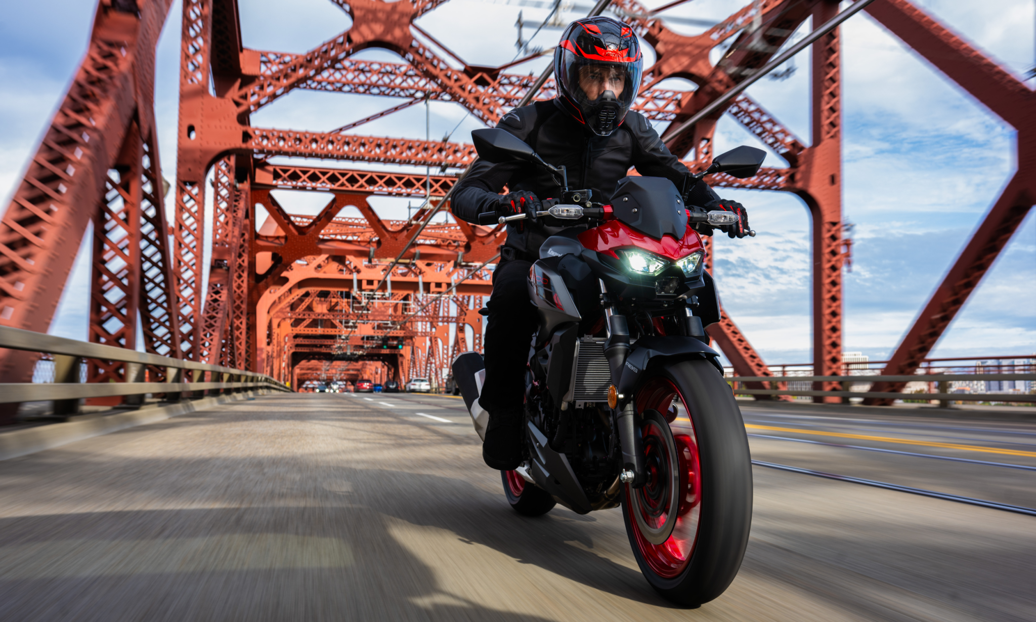 Actie foto Kawasaki Z500 SE 2024