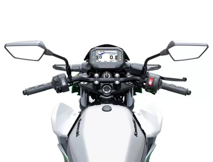 kawasaki stuur en dashboard