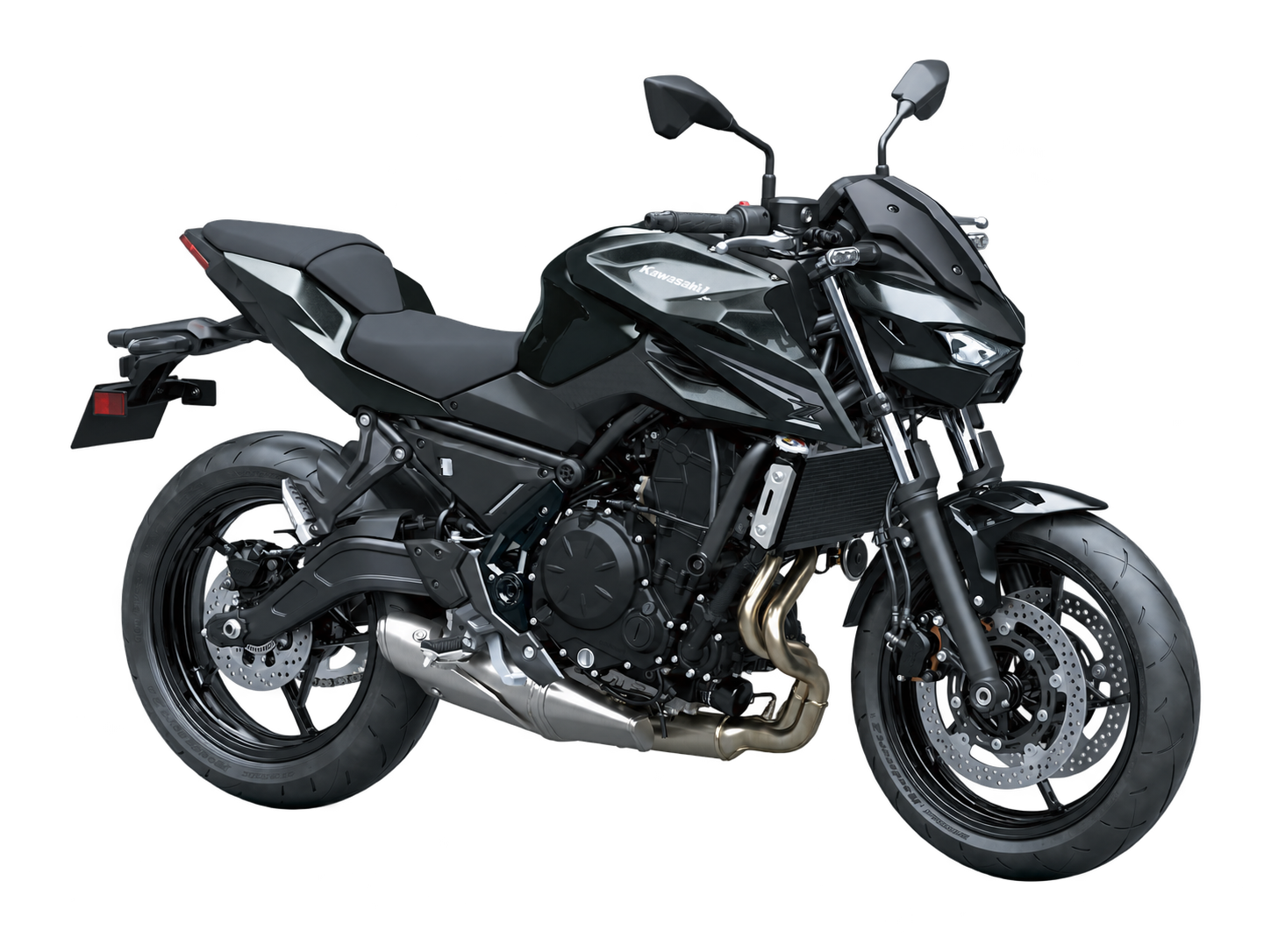 Kawasaki Z650 S 2027 vrijstaand als voorbeeld van een naked bike