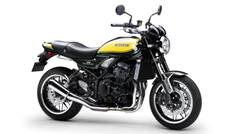 kawasaki z900rs 2024 yellow ball candy green