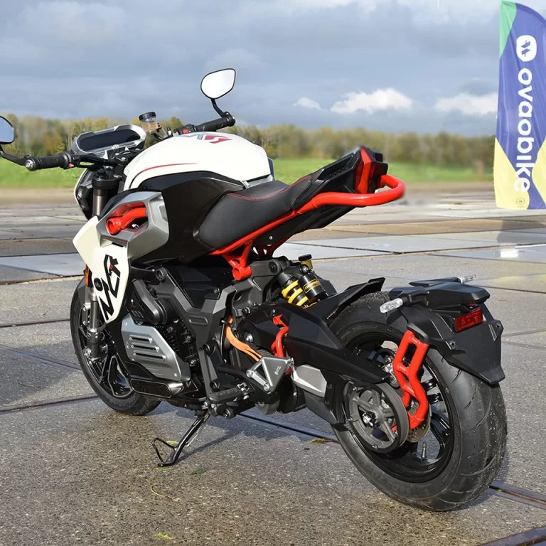 MCR-M stilstaande elektrische motorfiets