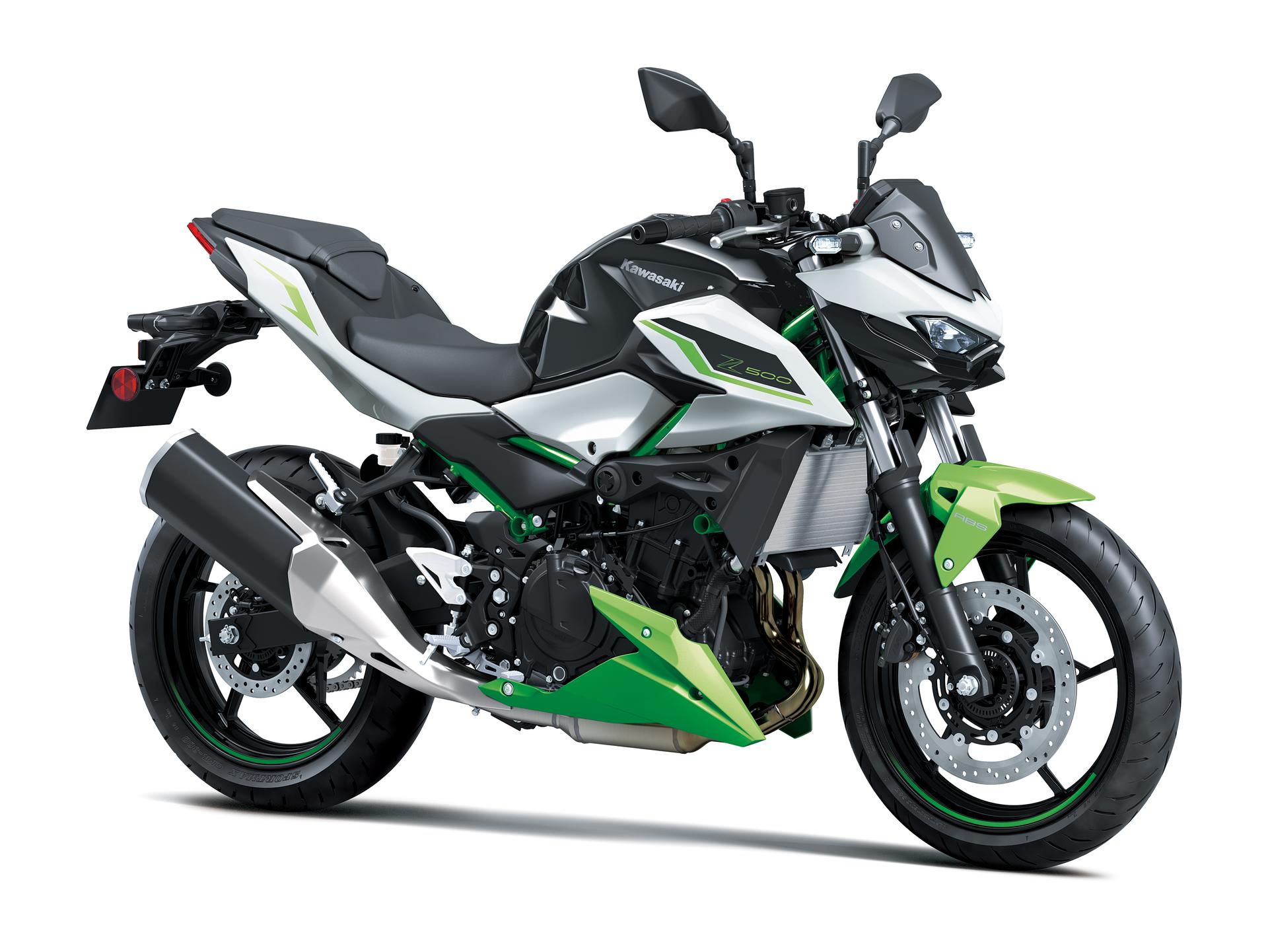 Kawasaki Z500 SE 2027 als voorbeeld van een motor voor rijbewijs A2