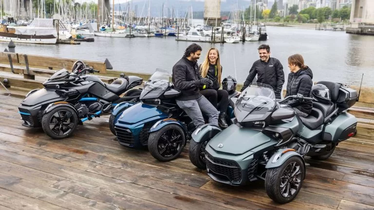 diverse 2023 can-am spyder modellen