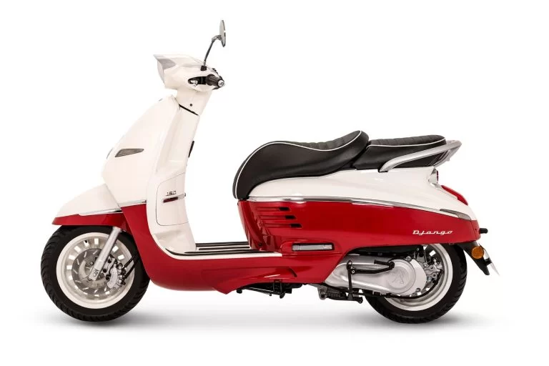 productfoto van de peugeot-django-125cc-motorscooter