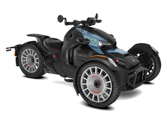 product foto driewieler van Can-am op een witte achtergrond