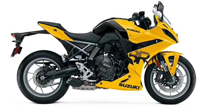 Suzuki in een witte studio.