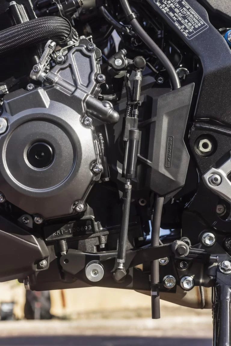 Motorblok foto van de Suzuki gsx-8s