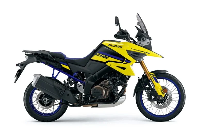 Suzuki V-Strom 1050DE 2027 Champion Yellow Glass Sparkle Black