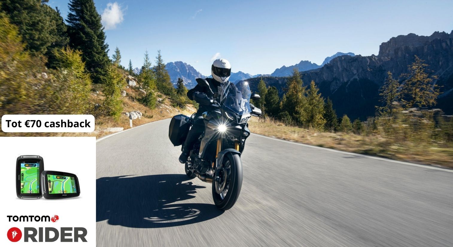 tom tom rider cashback-actie