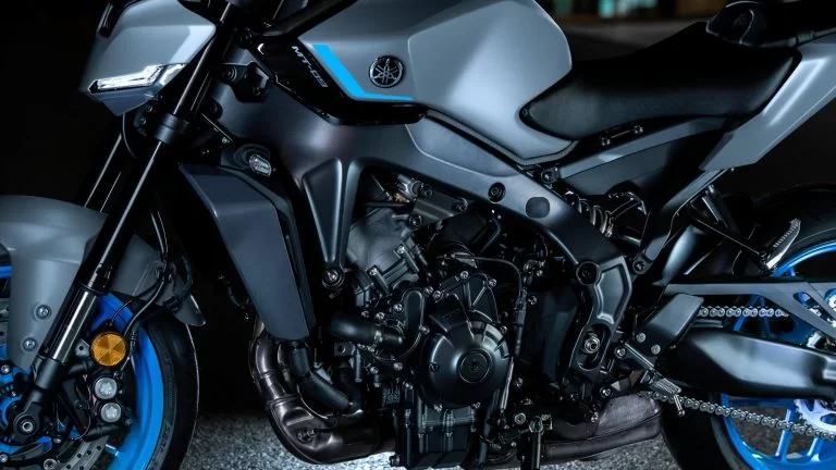 motorblok van de MT-09.