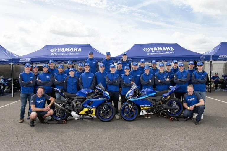 Deelnemers aan de Yamaha R7 Cup in 2024, archiefbeeld