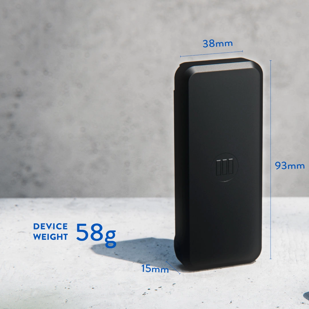 Monimoto 9 GPS Tracker - Compact ontwerp - Draadloze installatie